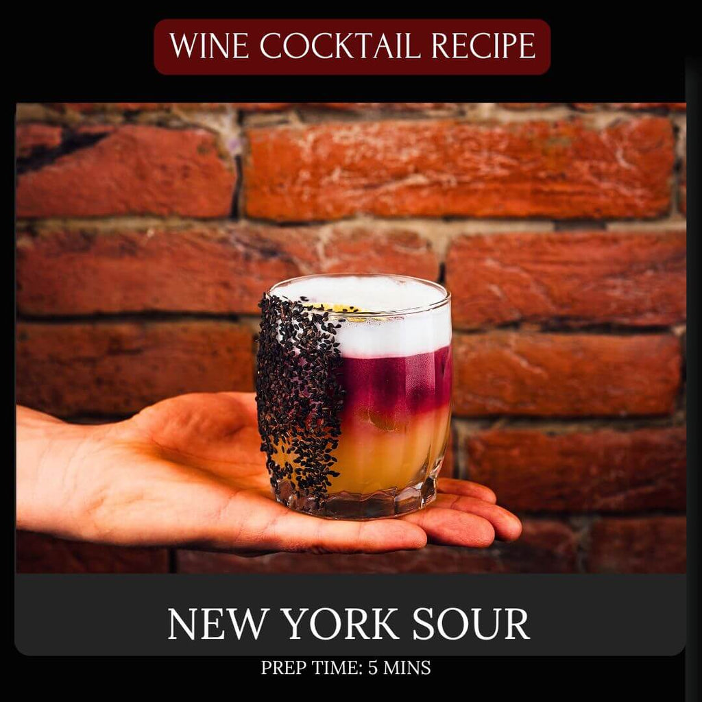 Wine Recipe: The New York Sour