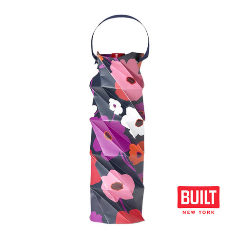 印花 Origami 折纸葡萄酒手提袋 (花卉图案) | 精美耐用 | 派对 | 野餐 | 户外餐酒配件