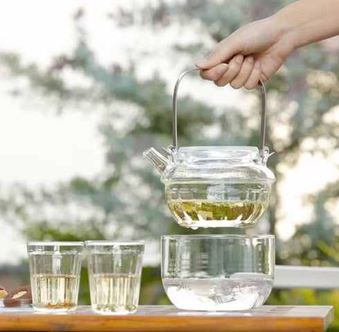 【最后一套】Iwaki Snowtop 清酒壶和清酒杯套装 | 限量产品 | 日本泰国制造 | 手工制作