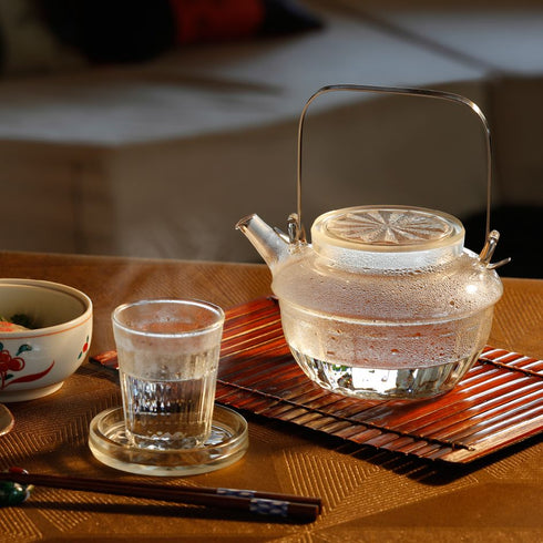 【最后一套】Iwaki Snowtop 清酒壶和清酒杯套装 | 限量产品 | 日本泰国制造 | 手工制作