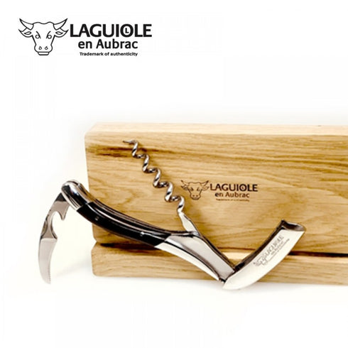 Laguiole en Aubrac Handmade Buffalo Handle Sommelier Knife